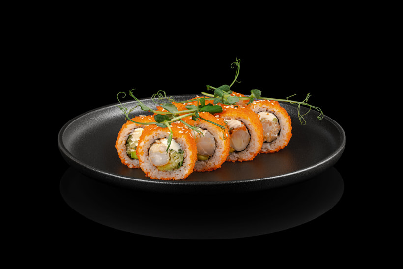 Калифорния с креветкой в THAI KEEN